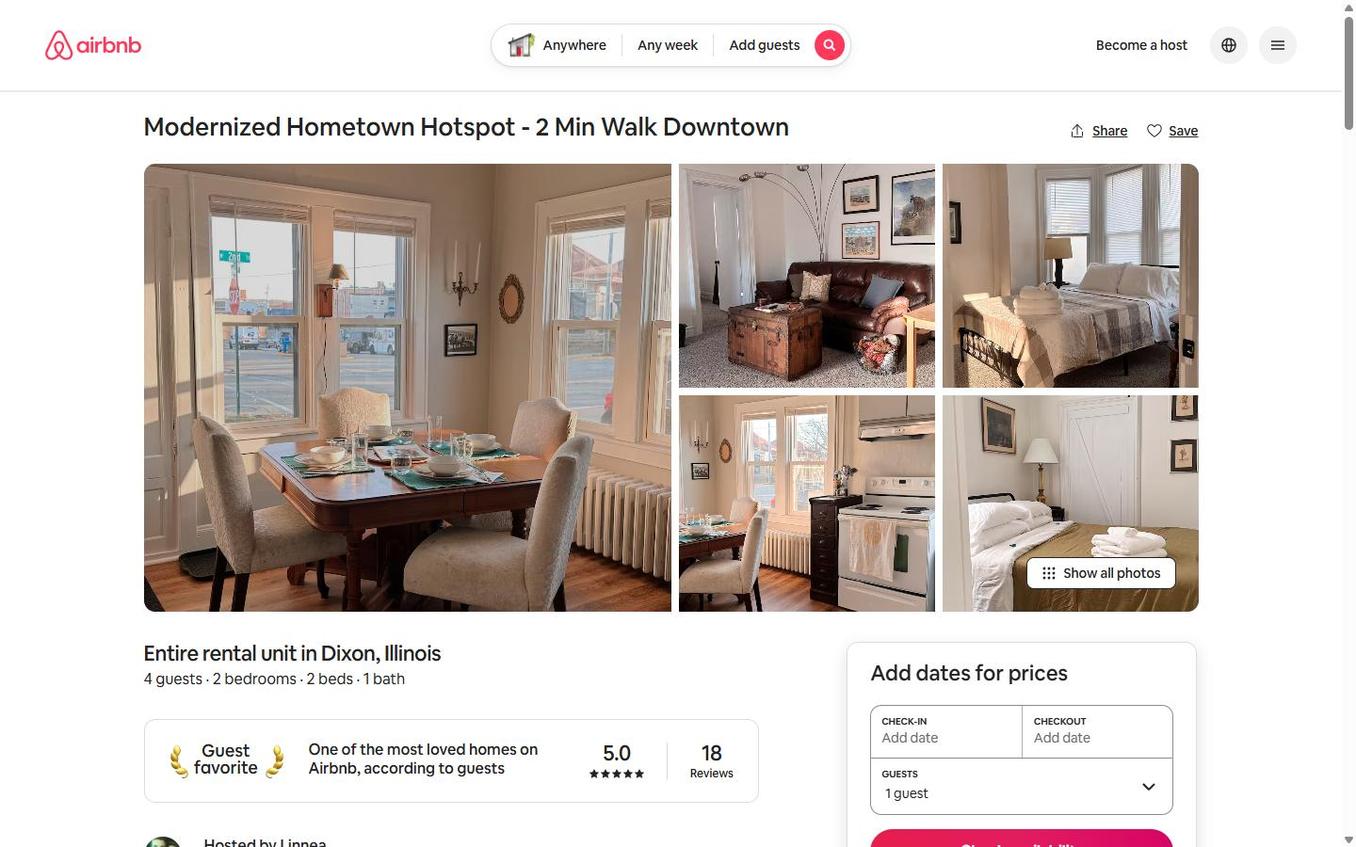 Modernized Hometown Hotspot - downtown Dixon